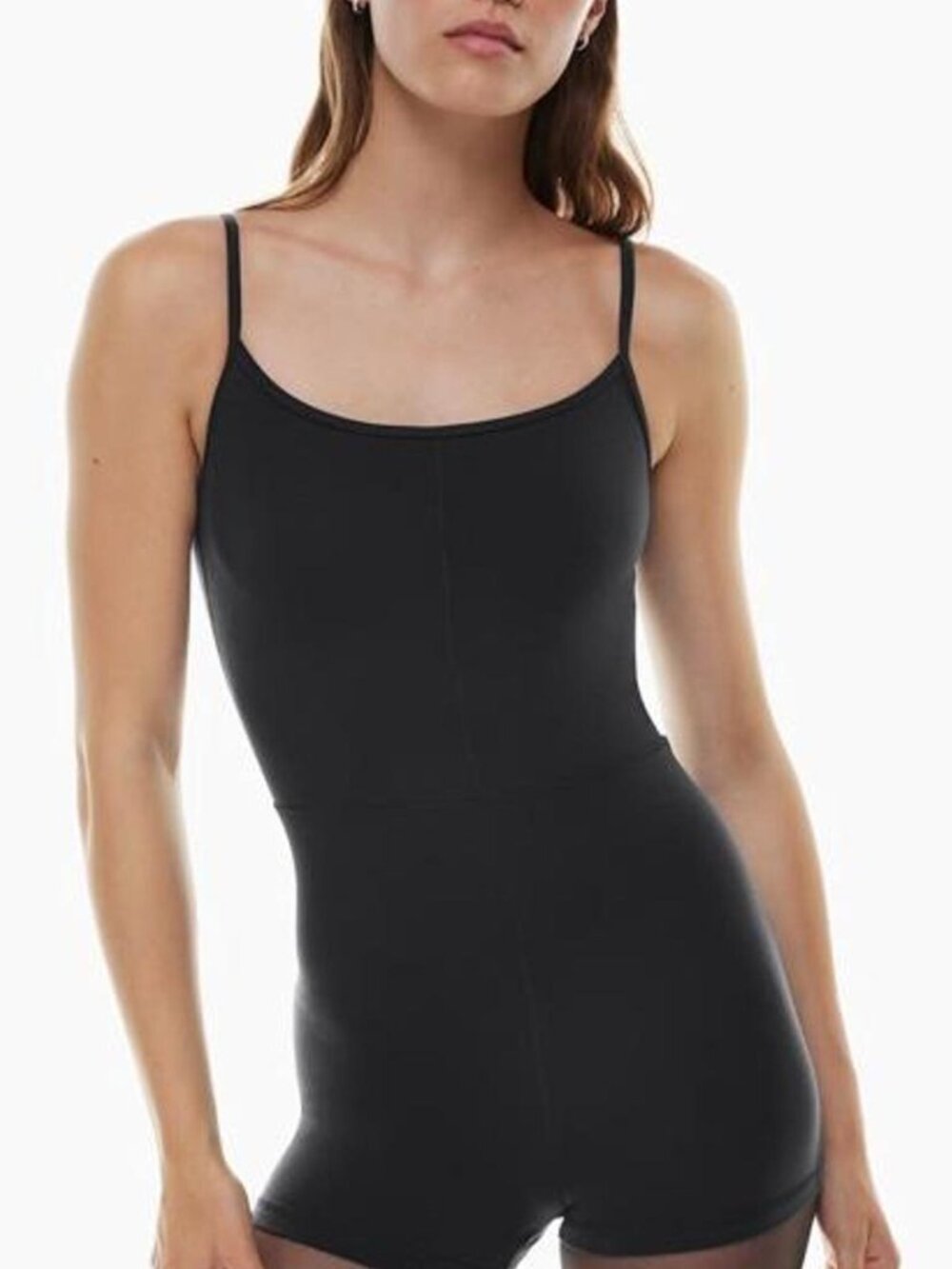 Aritzia Women's Black Playsuit-romper